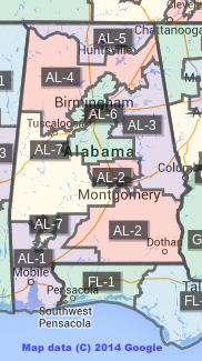 Alabama Congressional Districts